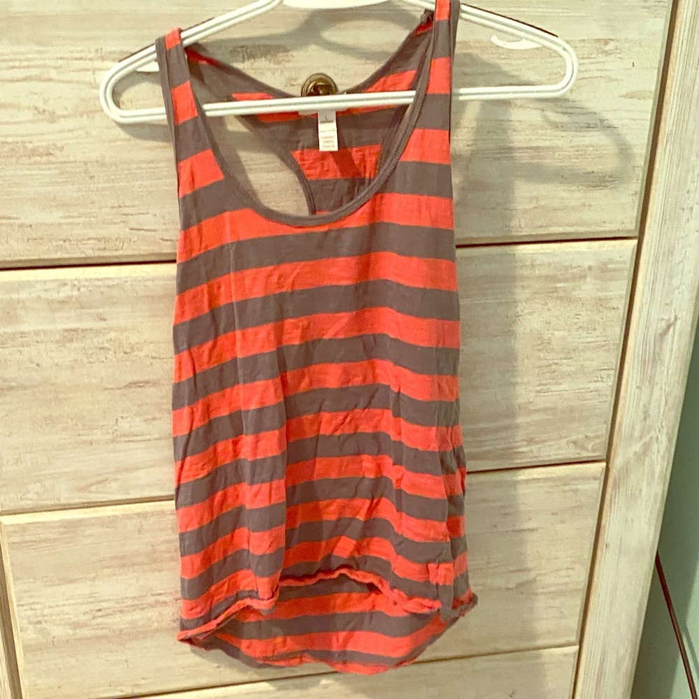 Racer back tank top
